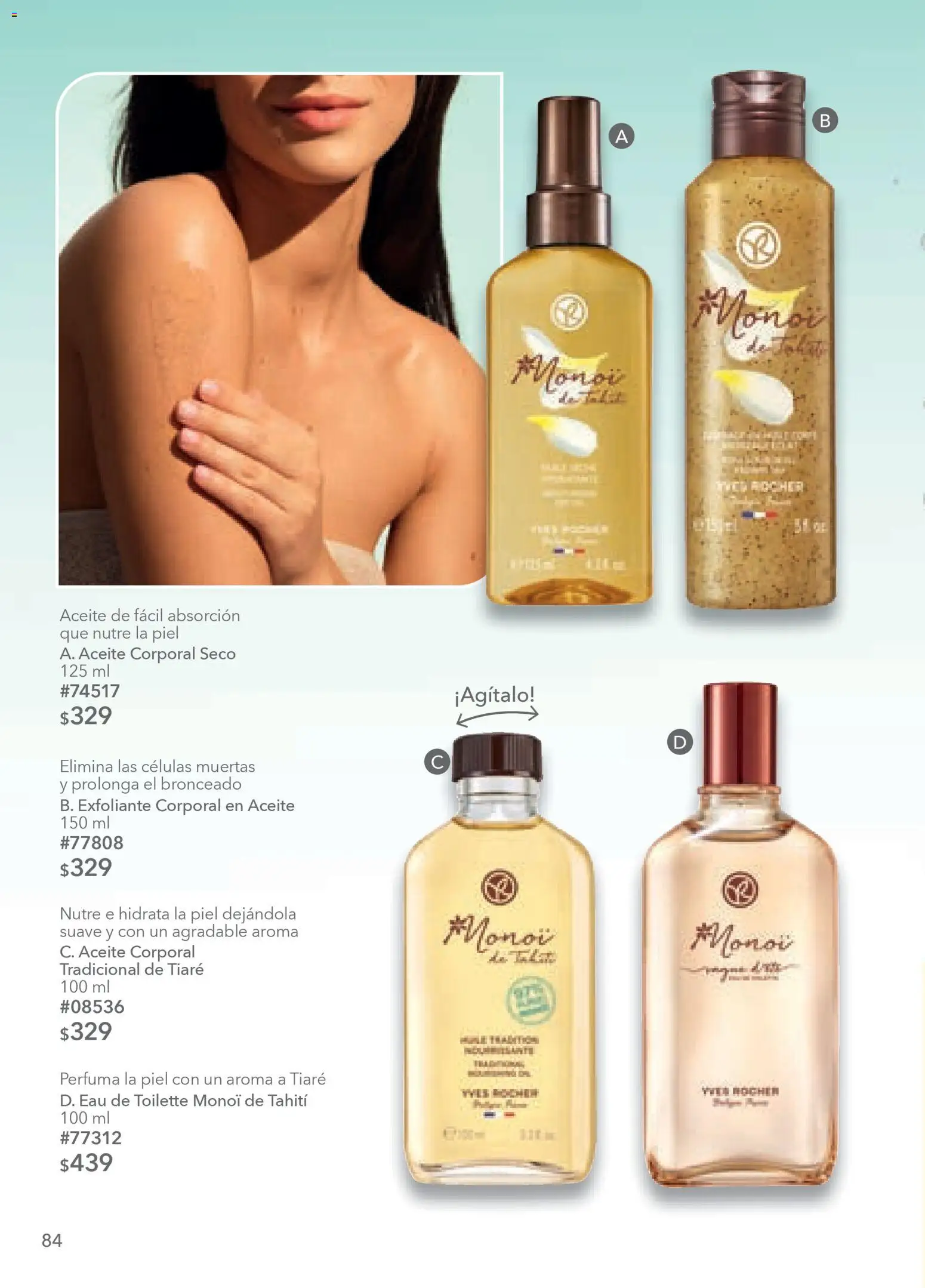 Nuevas ofertas de Yves Rocher válidas en toda la República Mexicana desde el 24.03.2026. ¡Encuentra las mejores ofertas en Yves Rocher campaña 5 2026! | Página: 86 | Productos: Exfoliante corporal, Aceite, Eau de toilette