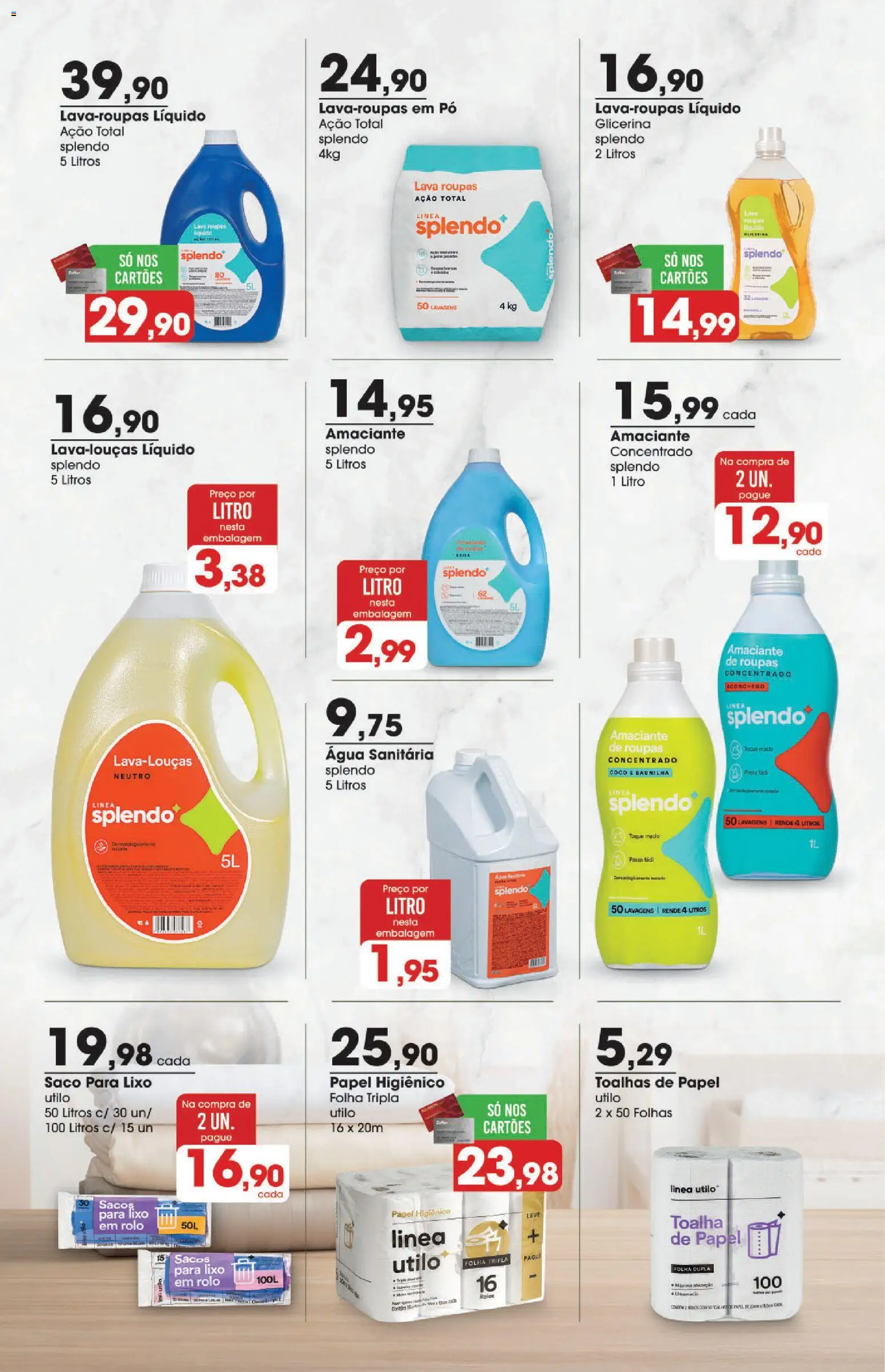 Zaffari Folheto - válido de 06.11.2025 | Página: 4 | Produtos: Coco, Saco para lixo, Pó, Amaciante