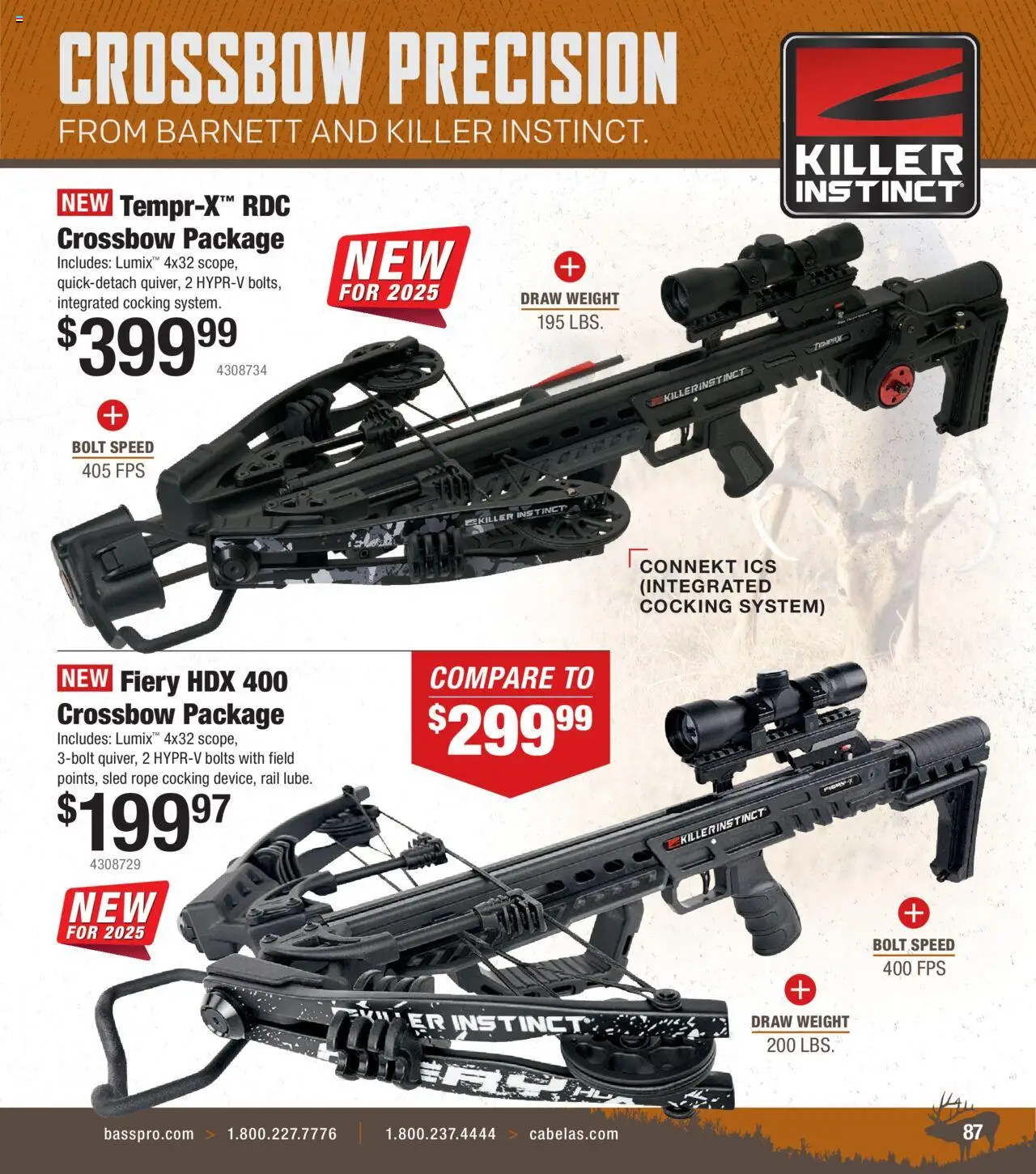 Cabela's Archery 25 - valid from 15.07.2025 | Page: 87 | Products: Bolts, Crossbow, Weight