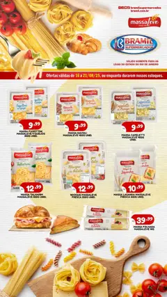 Bramil Supermercados - Ofertas Massa Leve - Pré-Visualização do folheto da loja Bramil Supermercados, válido de 16.08.2025