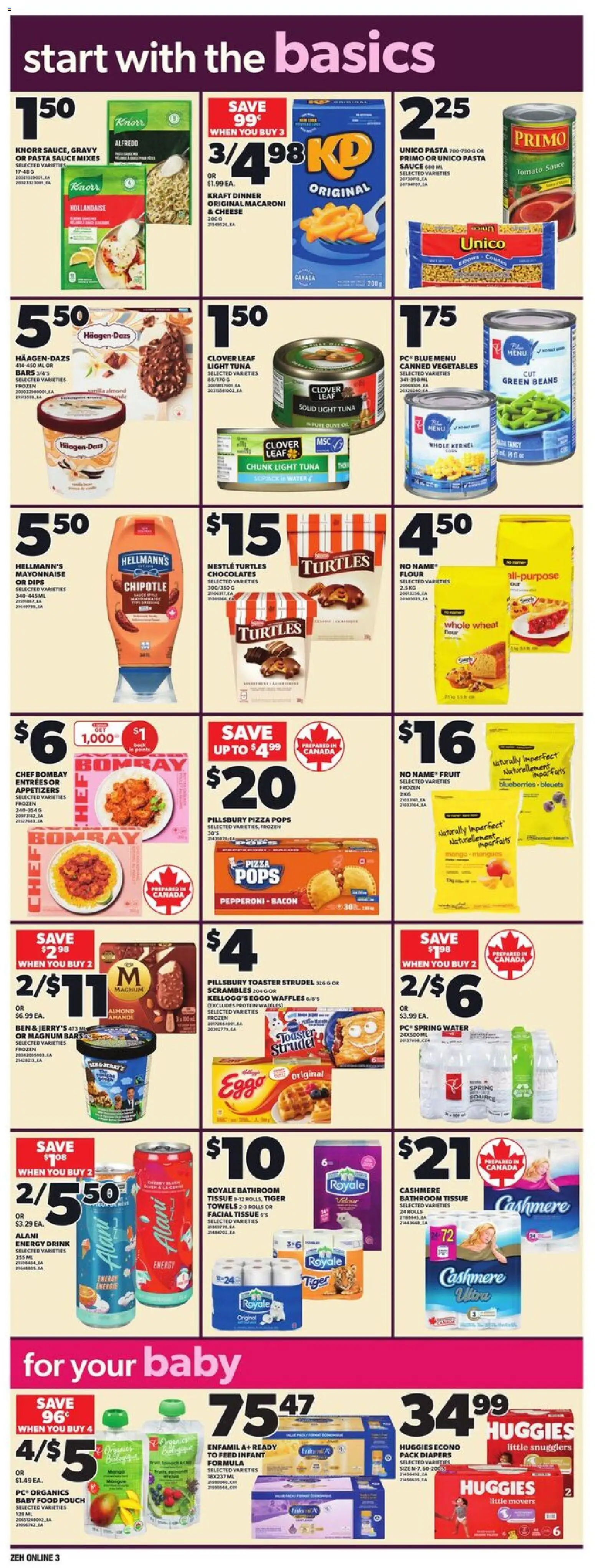 Zehrs flyer valid from 20.11.2025 | Page: 19 | Products: PC, Toaster, Cheese, Pizza