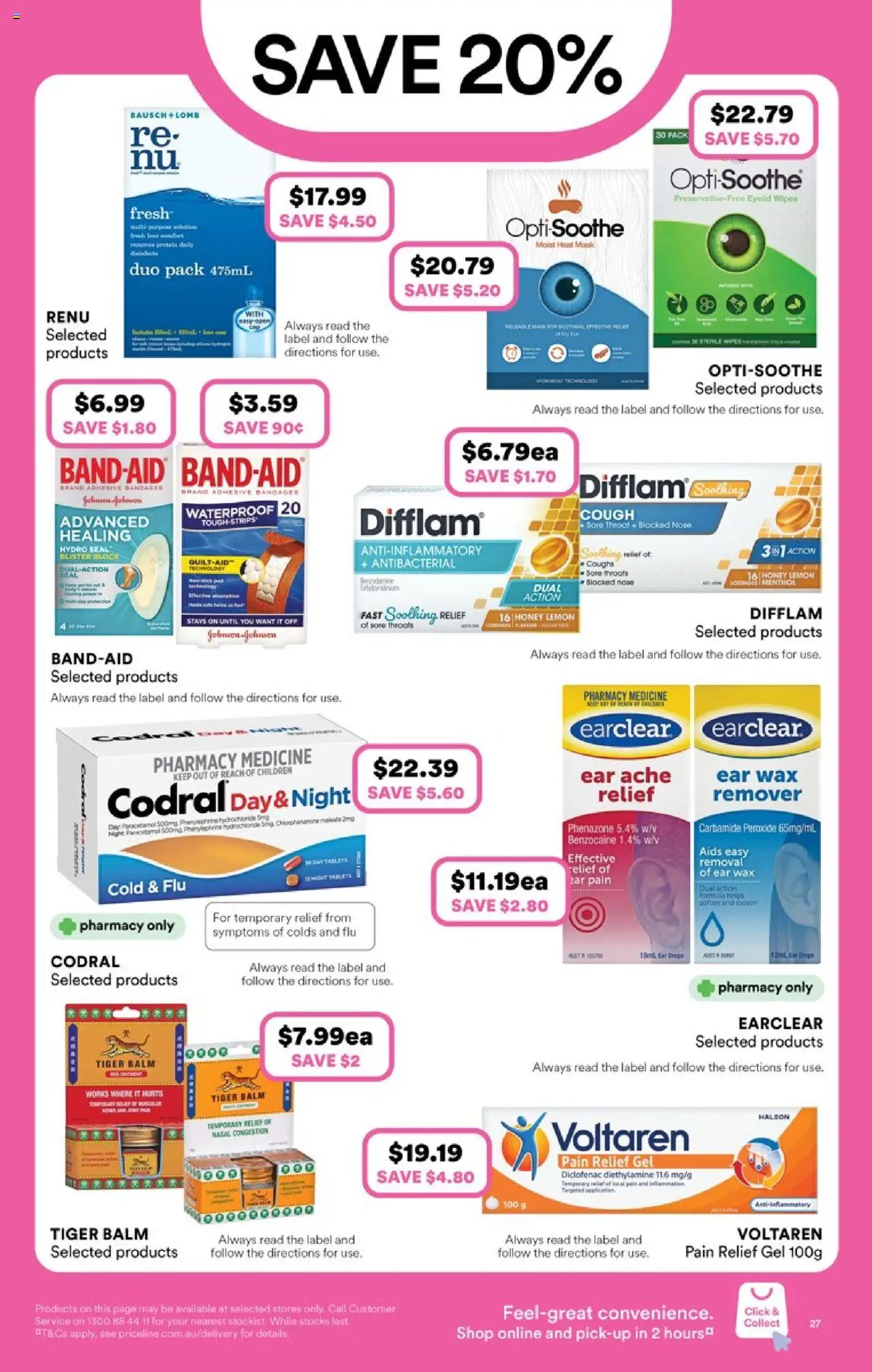 Priceline Pharmacy catalogue - valid from 16.10.2025 | Page: 27 | Products: Honey, Lemon, Pain relief