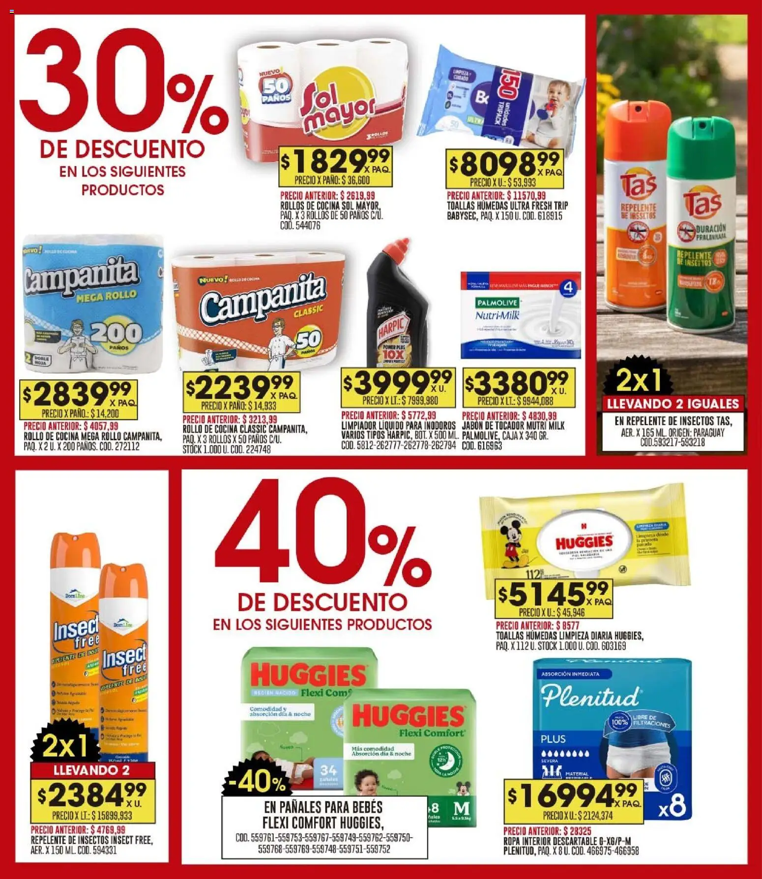 Coto - Ofertas │ válido desde el 02.03.2026 | Página: 18 | Productos: Toallas, Caja, Jabón, Pañales