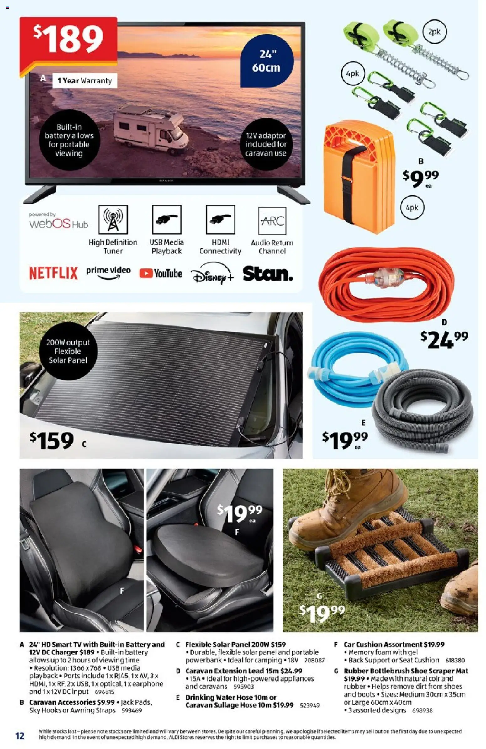 Aldi catalogue - valid from 04.02.2026 | Page: 12 | Products: Battery, Charger, Water, Usb