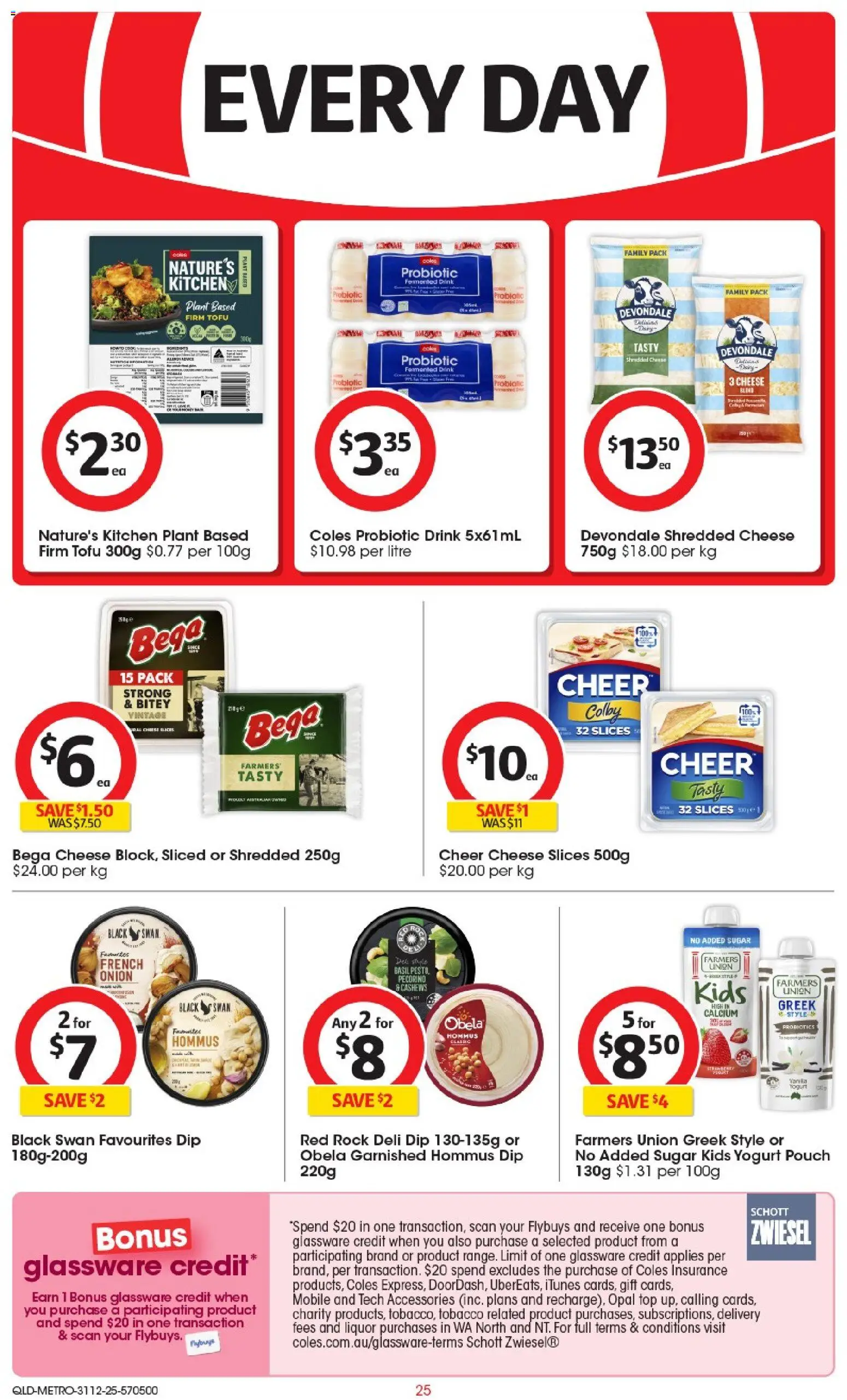 Coles catalogue - valid from 31.12.2025 | Page: 26 | Products: Cheese, Opal, Sugar, Accessories