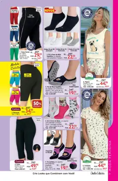 Quatro Estações - Catálogo 02-03-04 - Pré-Visualização do folheto da loja Quatro Estações, válido de 01.02.2026 | Página: 17 | Produtos: Camisola, Calça, Algodão