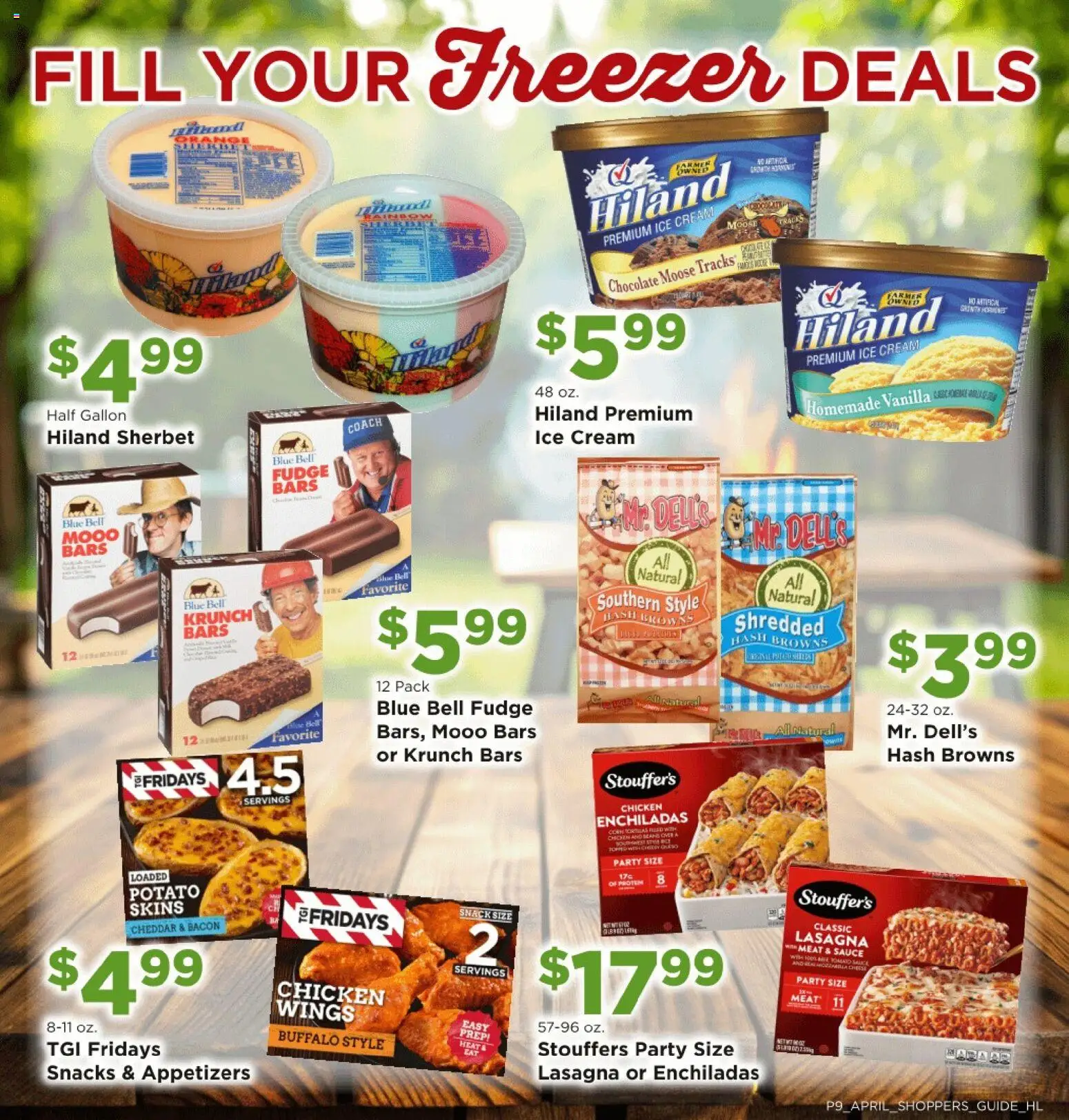 Homeland Bring Savings Home Shopper's Guide - valid from 01.04.2026 | Page: 9 | Products: Chocolate, Cream, Ice cream, Sauce