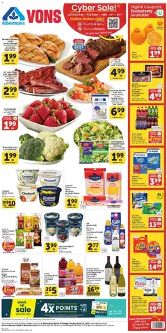 Preview of Vons weekly ads valid from 18.03.2026