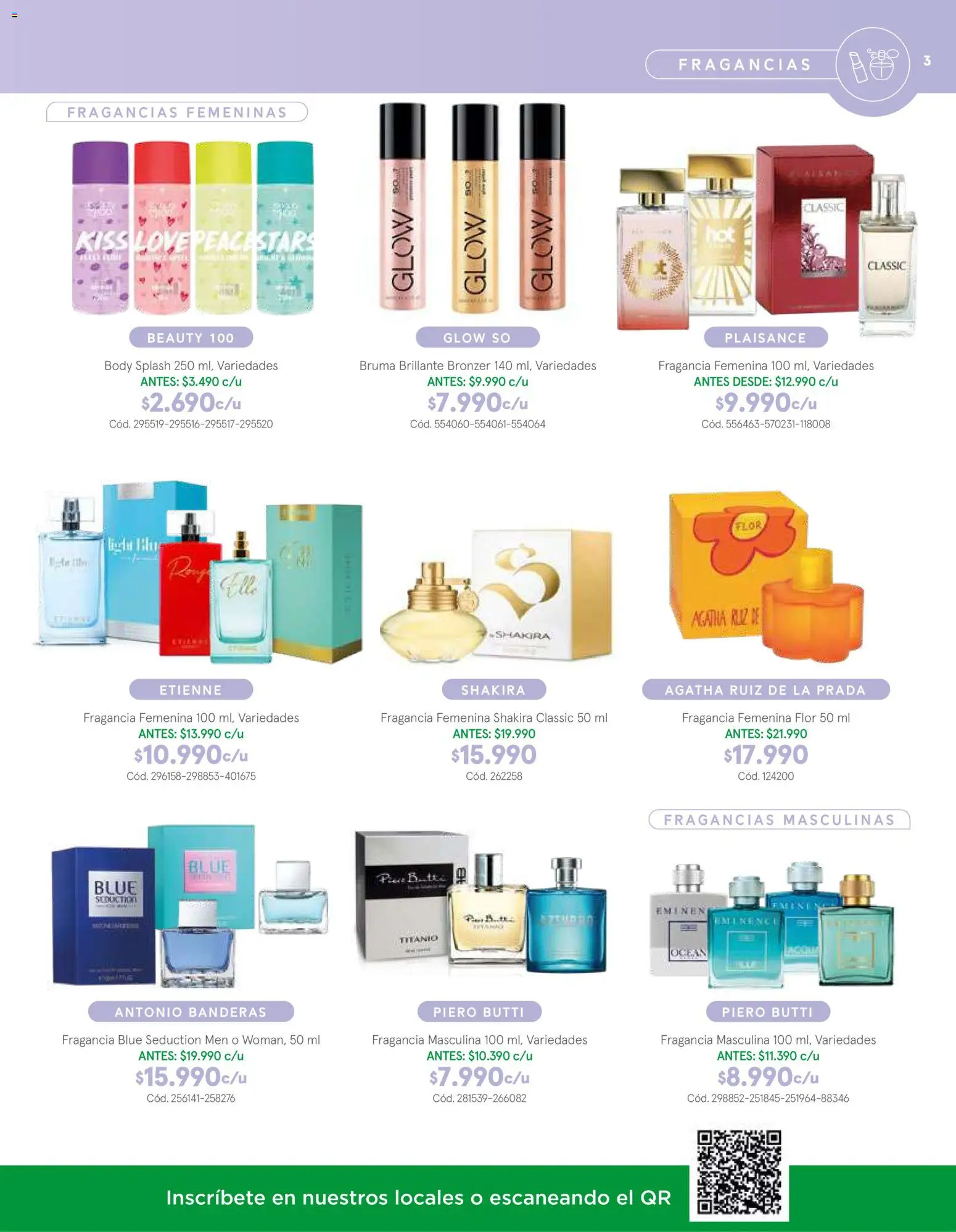 Belleza y Cuidado Personal Cruz Verde │ válido desde el 05.12.2025 | Página: 3 | Productos: Body, Fragancia