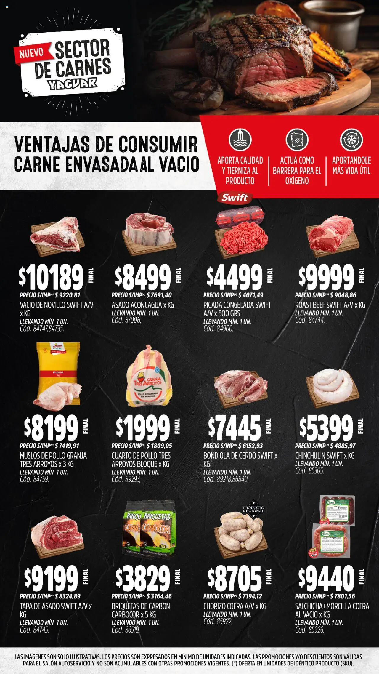 Yaguar - Misiones │ válido desde el 20.10.2025 | Página: 5 | Productos: Pollo, Chorizo, Cerdo
