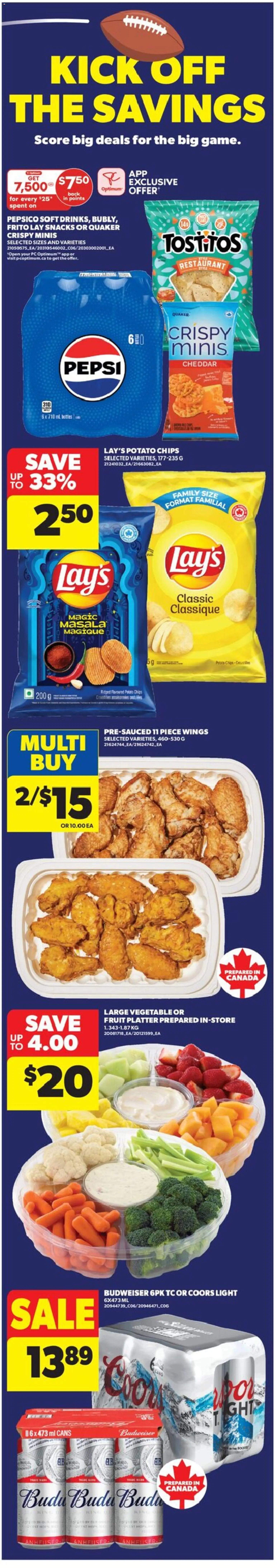 Real Canadian Superstore flyer valid from 05.02.2026 | Page: 1 | Products: Chips, PC