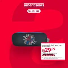Lojas Americanas - Ofertas Voltas às Aulas - Pré-Visualização do folheto da loja Lojas Americanas, válido de 29.01.2026