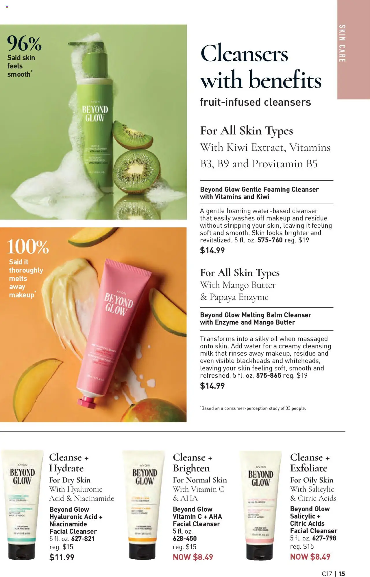 Avon Brochure - valid from 13.08.2025 | Page: 15 | Products: Vitamin, Butter, Oil, Kiwi