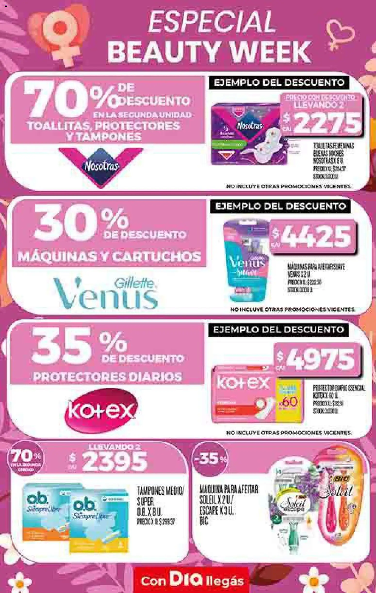 Dia - Especial beauty week │ válido desde el 04.03.2026 | Página: 2 | Productos: Tampones, Papa, Protectores diarios