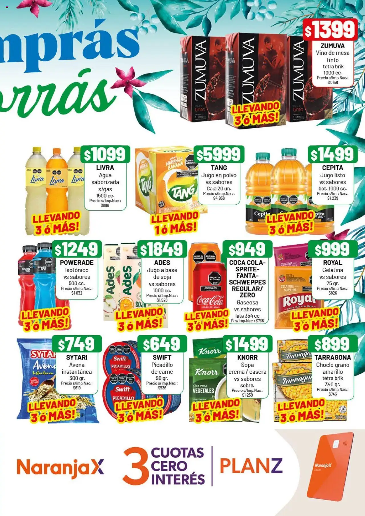 Almacor catálogo │ válido desde el 21.08.2025 | Página: 5 | Productos: Mesa, Banana, Polvo, Vino