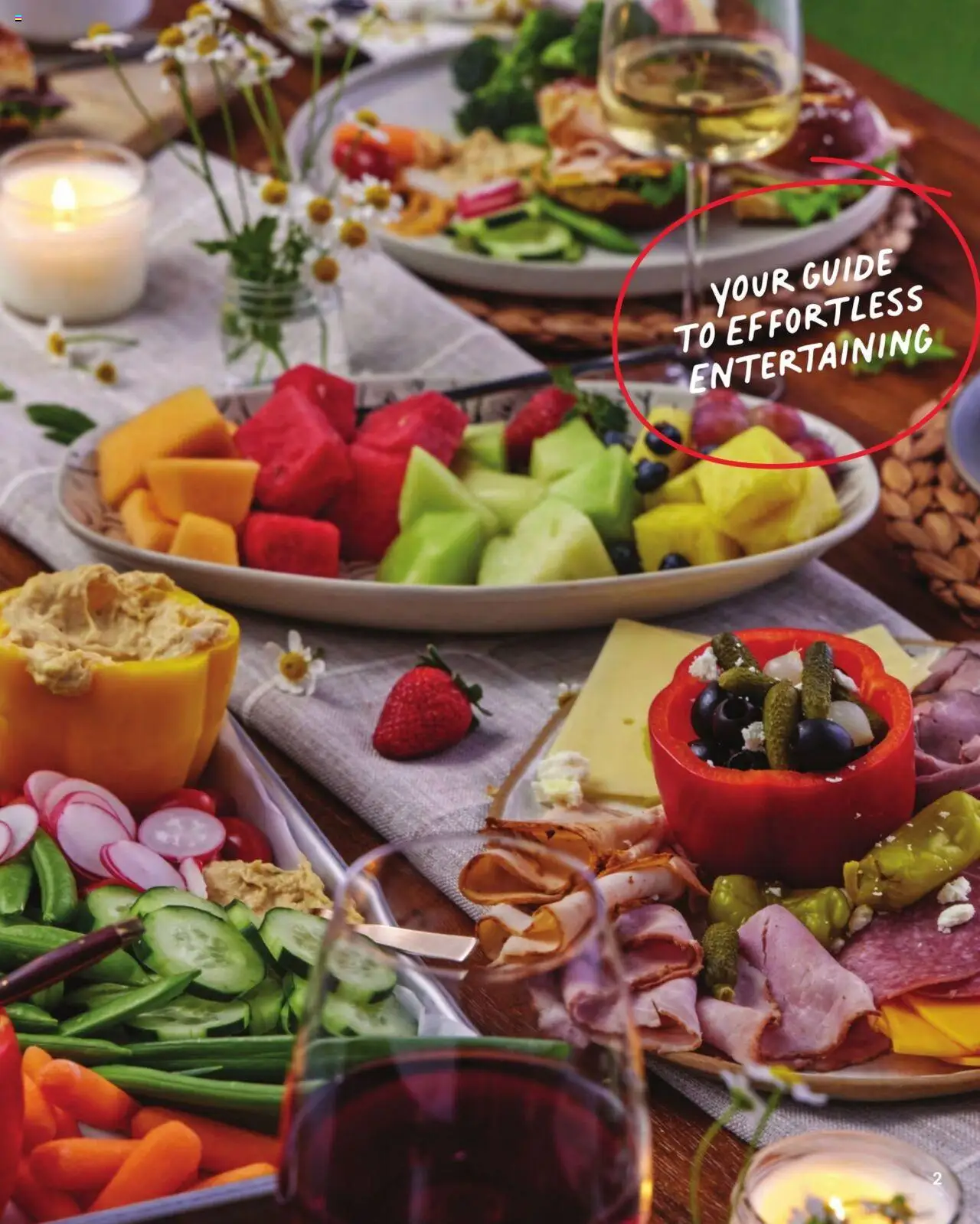 Acme Entertaining Guide - valid from 01.01.2025 | Page: 3 | Products: Table, Cookies, Seafood, Phone