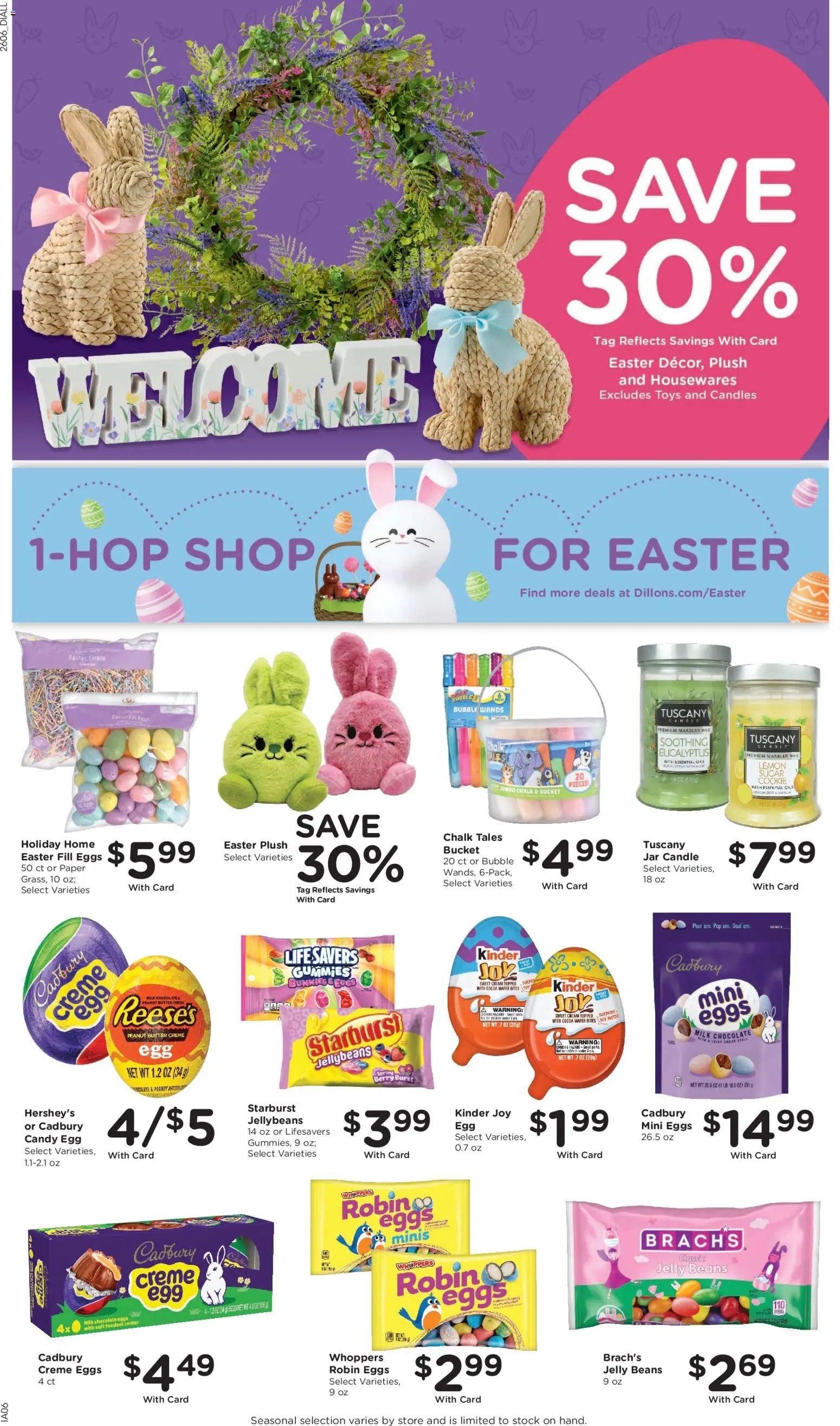 Dillons Weekly Ad - KS - valid from 11.03.2026 | Page: 11 | Products: Milk, Eggs, Chocolate, Lemon