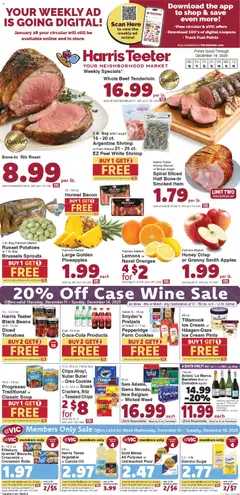 Preview of Harris Teeter weekly ads valid from 10.12.2025