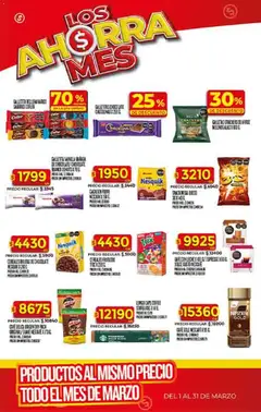 Vista previa Dia - Ofertas - Salta y Jujuy válido desde el 11.03.2026 | Página: 32 | Productos: Galletitas, Café, Chocolate, Cereales