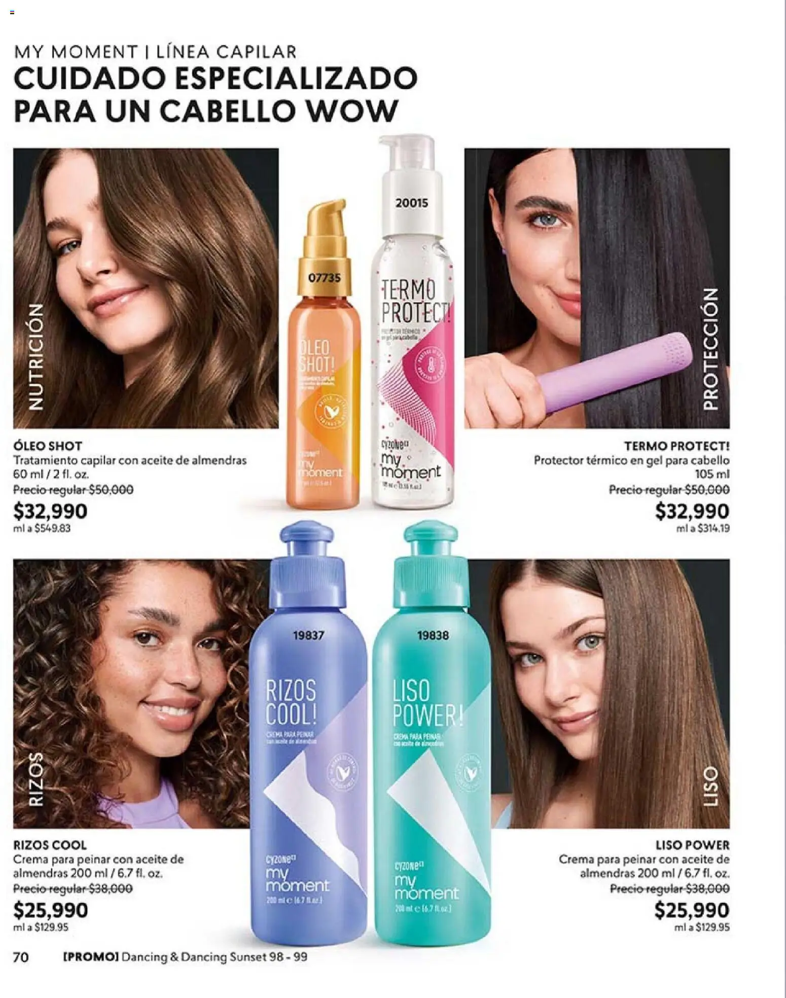 CyZone revista - valida desde el 01.04.2026 | Página: 70 | Productos: Almendras, Crema, Termo, Aceite