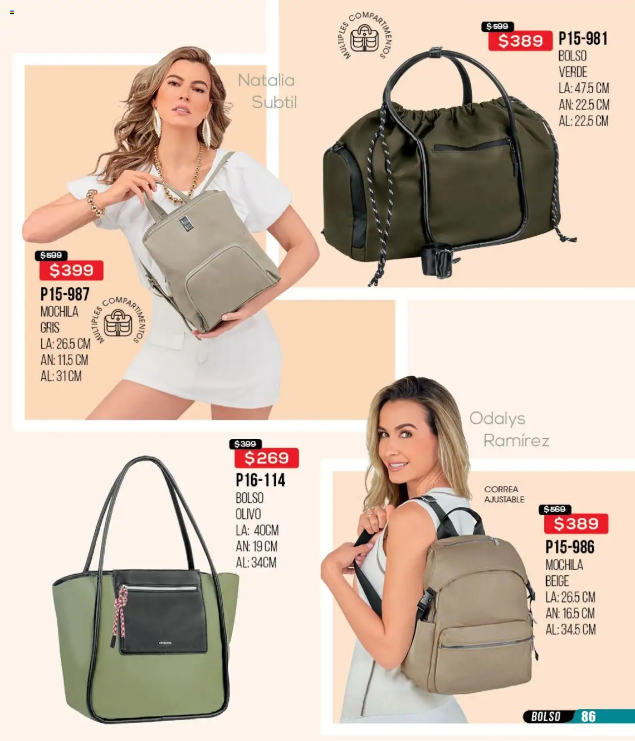 Nuevas ofertas de Cklass válidas en toda la República Mexicana desde el 13.08.2025. ¡Encuentra las mejores ofertas en Cklass - Catálogo Remate Total Ropa! | Página: 87 | Productos: Bolso, Mochila