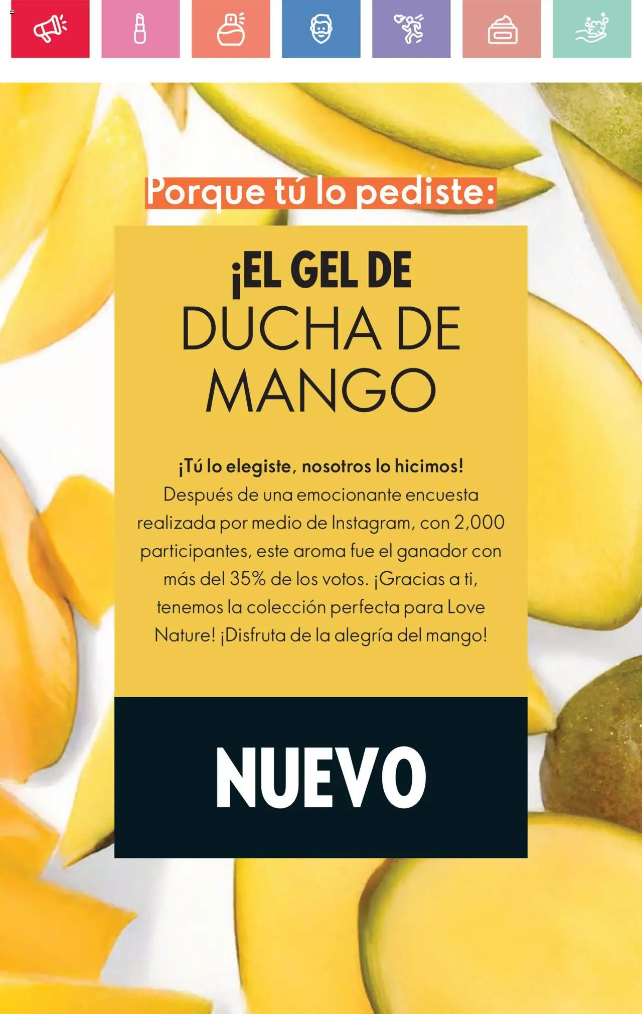 Oriflame catálogo │ válido desde el 23.08.2025 | Página: 128 | Productos: Mango, Ducha, Gel de ducha