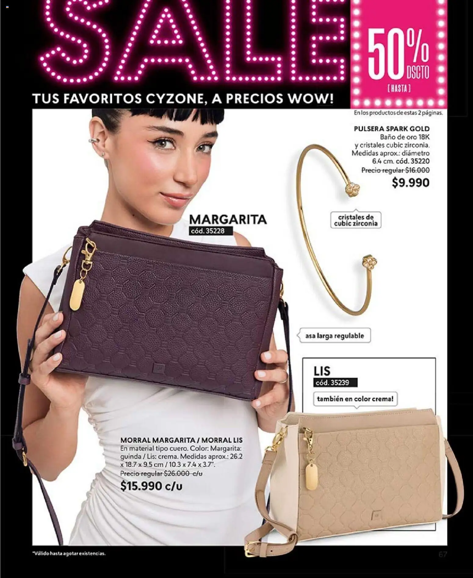 Catálogo CyZone Campaña 2 │ válido desde el 16.01.2026 | Página: 67 | Productos: Baño, Pulsera, Crema