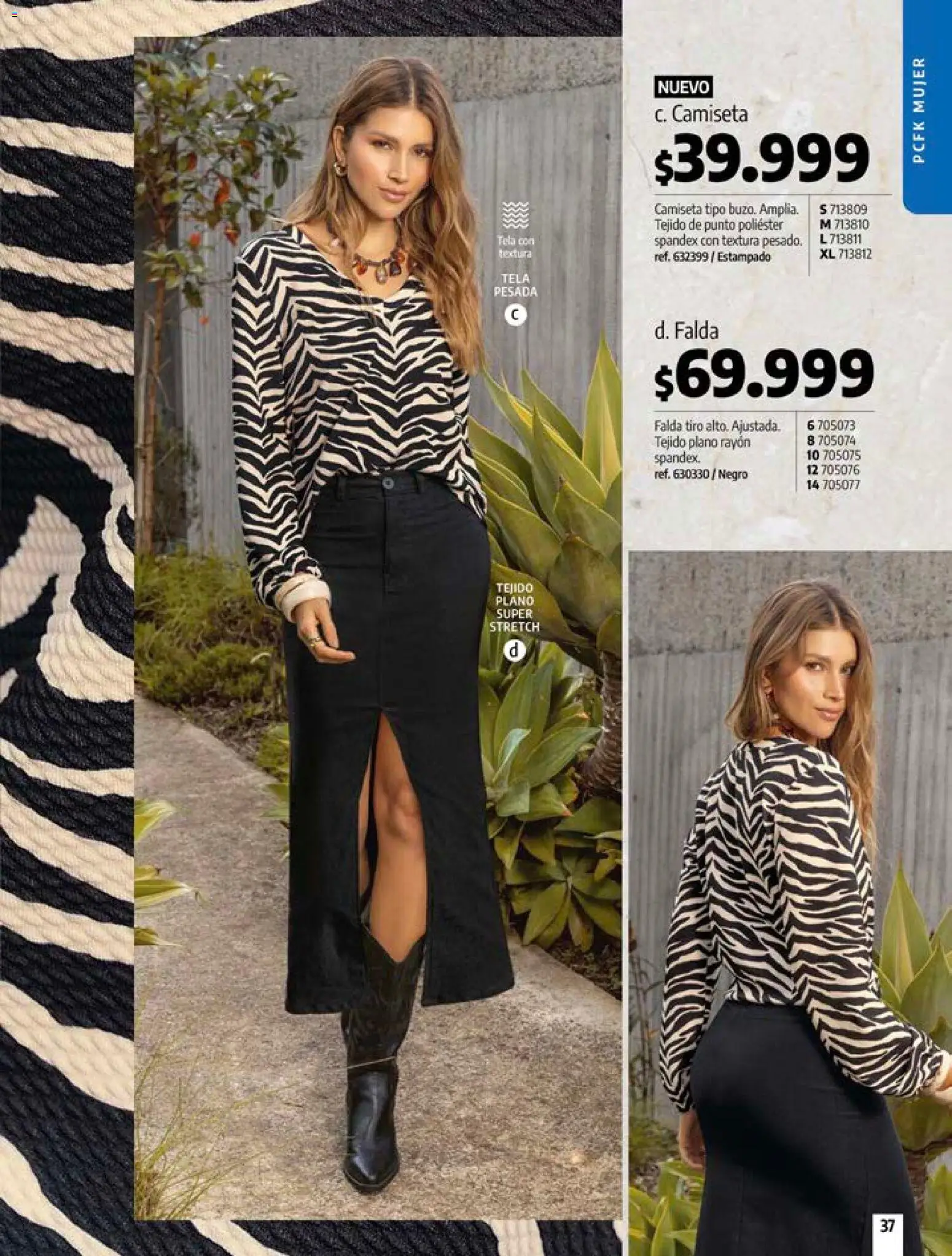 Pacifika revista - valida desde el 24.04.2026 | Página: 37 | Productos: Falda, Camiseta