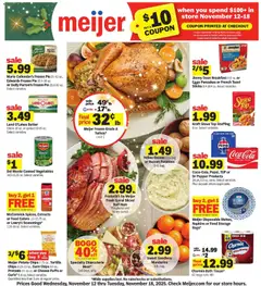 Preview of Meijer weekly ads valid from 12.11.2025