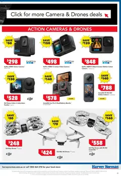 Preview of Harvey Norman Computers & Tech Black Friday Deals - valid from 20.11.2025 | Page: 21 | Products: Accessories, Camera