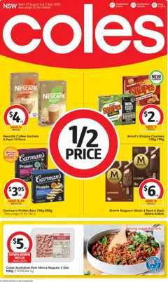 Preview of Coles Catalogue NSW - valid from 27.08.2025