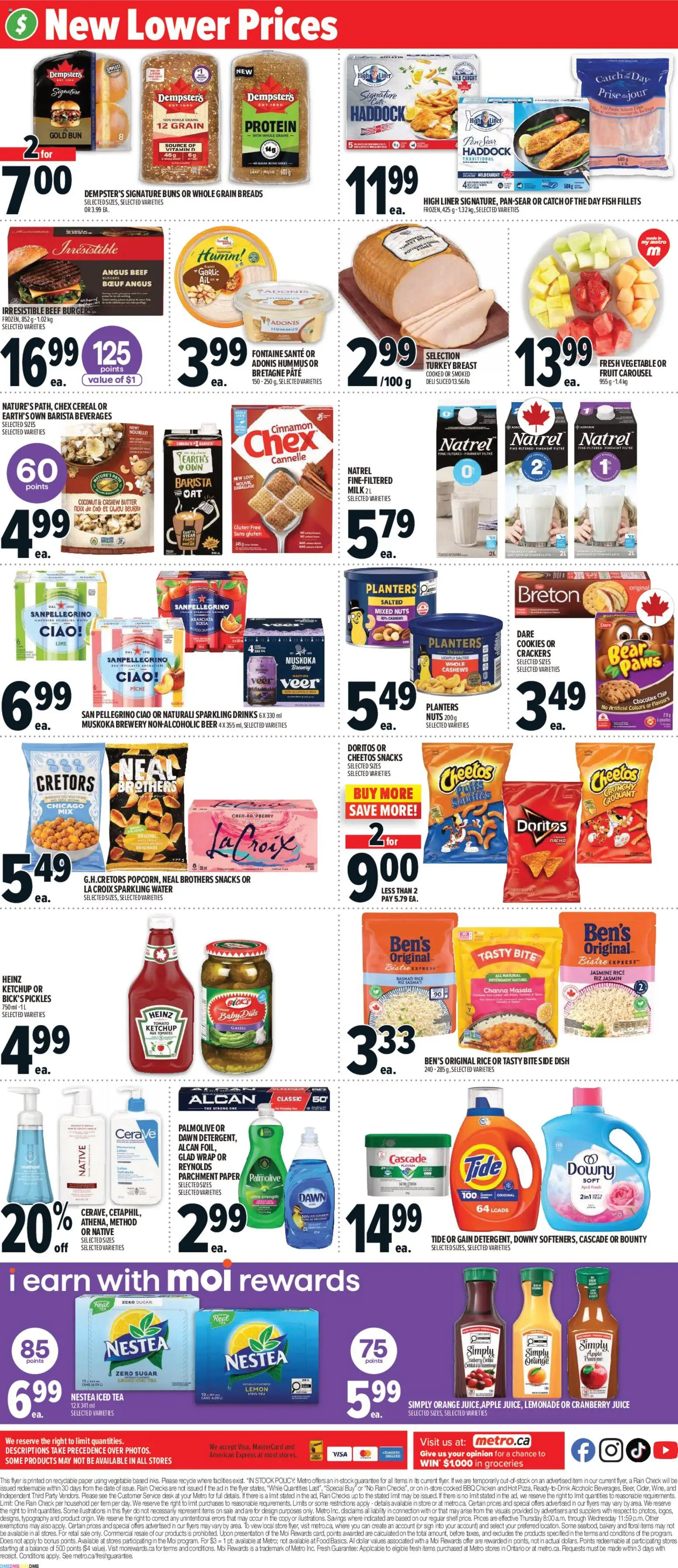 Metro flyer valid from 23.04.2026 | Page: 4 | Products: Rice, Ketchup, Butter, Beer