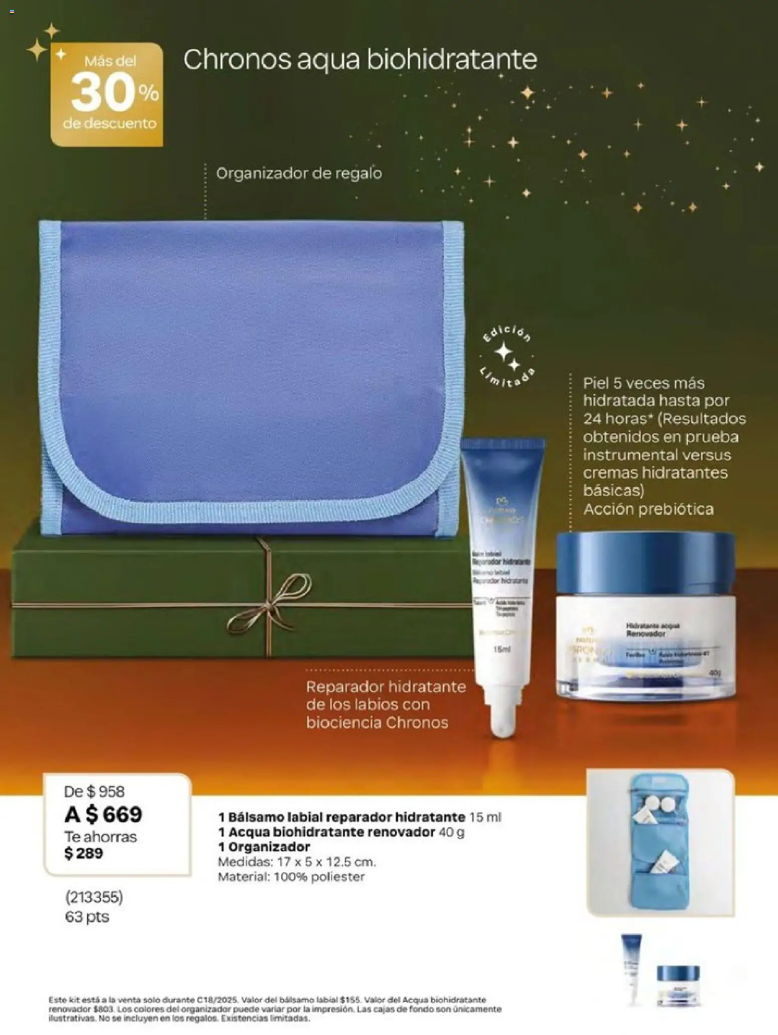 Nuevas ofertas de Natura válidas en toda la República Mexicana desde el 01.12.2025. ¡Encuentra las mejores ofertas en Natura campaña 18 2025! | Página: 20 | Productos: Bálsamo, Organizador, Té