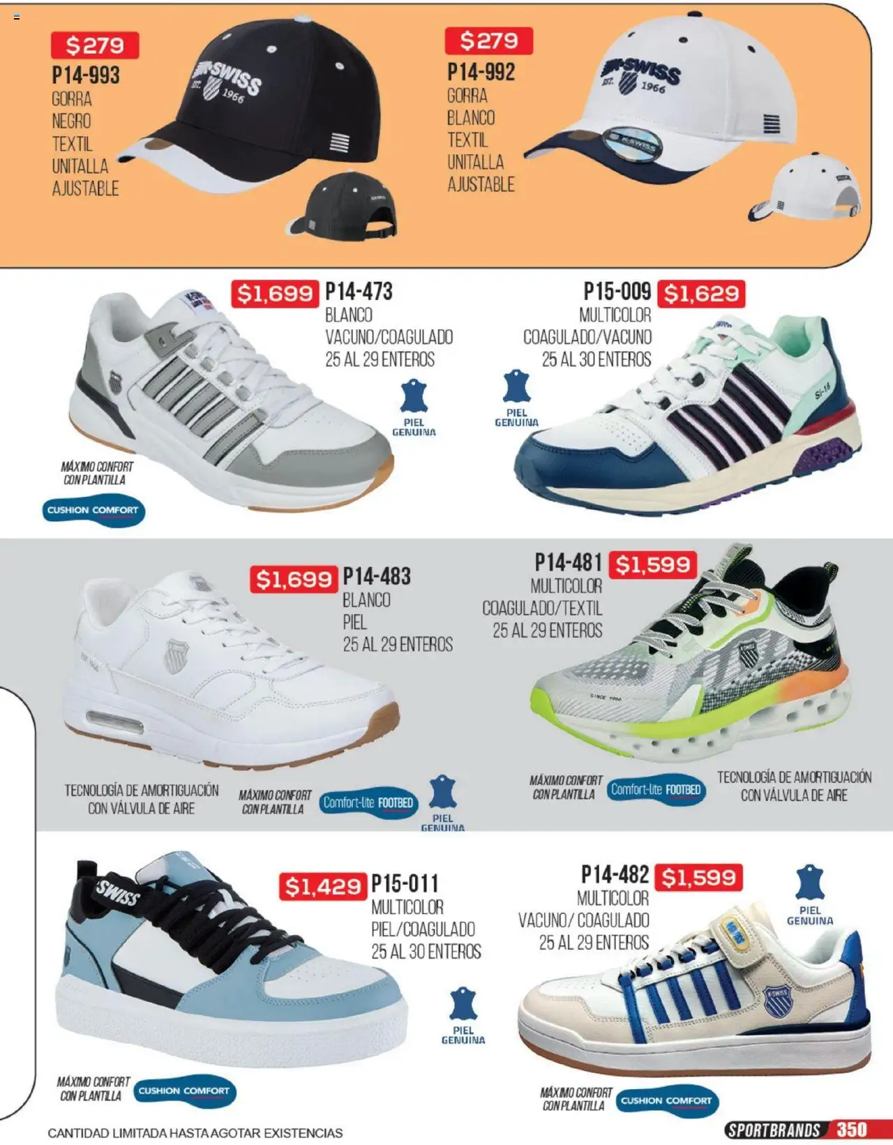 Nuevas ofertas de Cklass válidas en toda la República Mexicana desde el 23.06.2025. ¡Encuentra las mejores ofertas en Cklass catálogo Rebajas Sobre Calzado! | Página: 351 | Productos: Gorra, Válvula