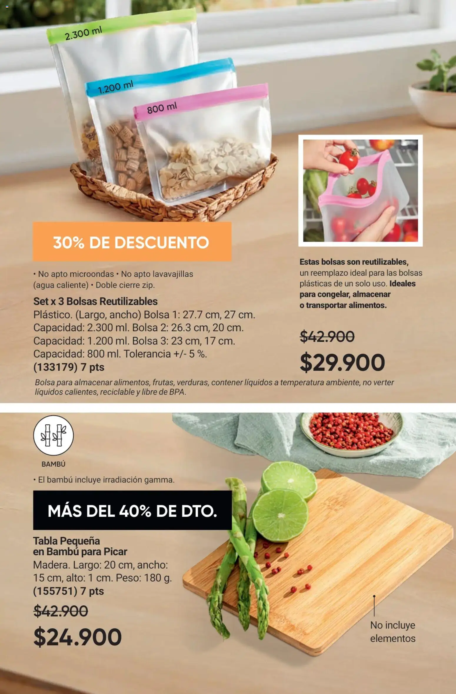 Avon revista - valida desde el 02.01.2026 | Página: 49 | Productos: Agua, Bolsa, Lavavajillas, Microondas