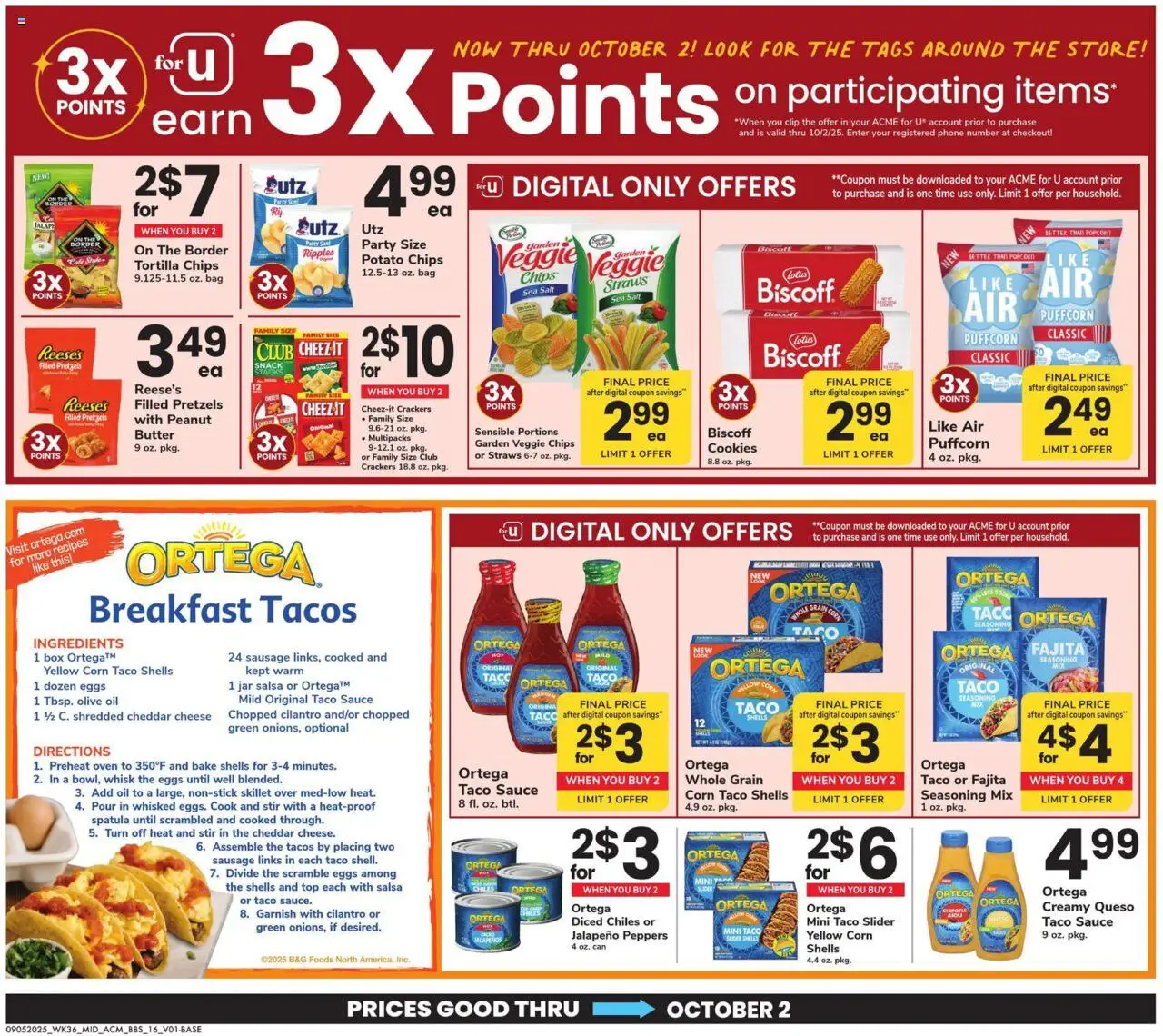 Acme Big Book of Savings - valid from 05.09.2025 | Page: 16 | Products: Box, Butter, Chips, Salt