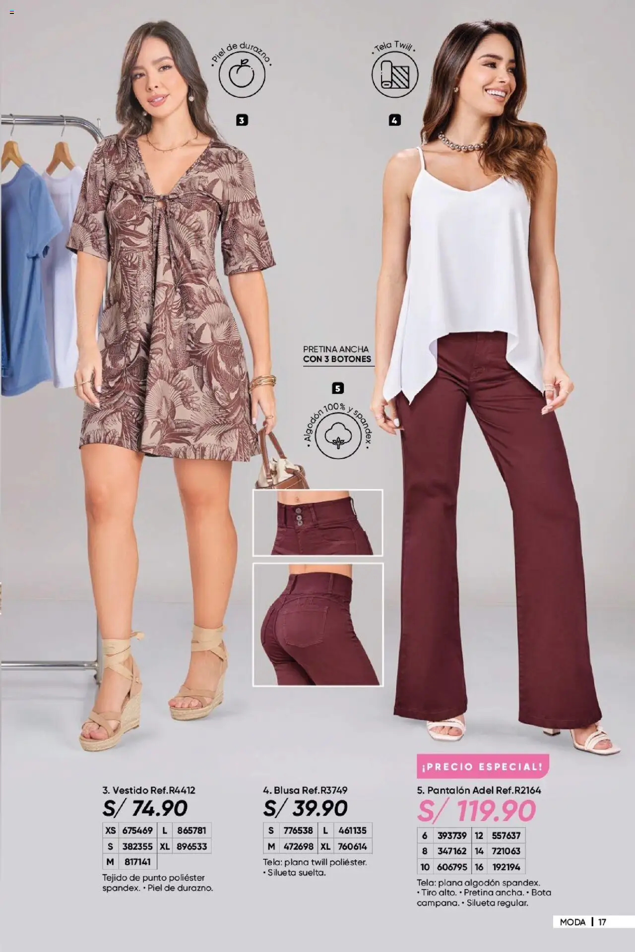 Catálogo Azzorti válido desde 17.06.2025 | Página: 19 | Productos: Blusa, Vestido
