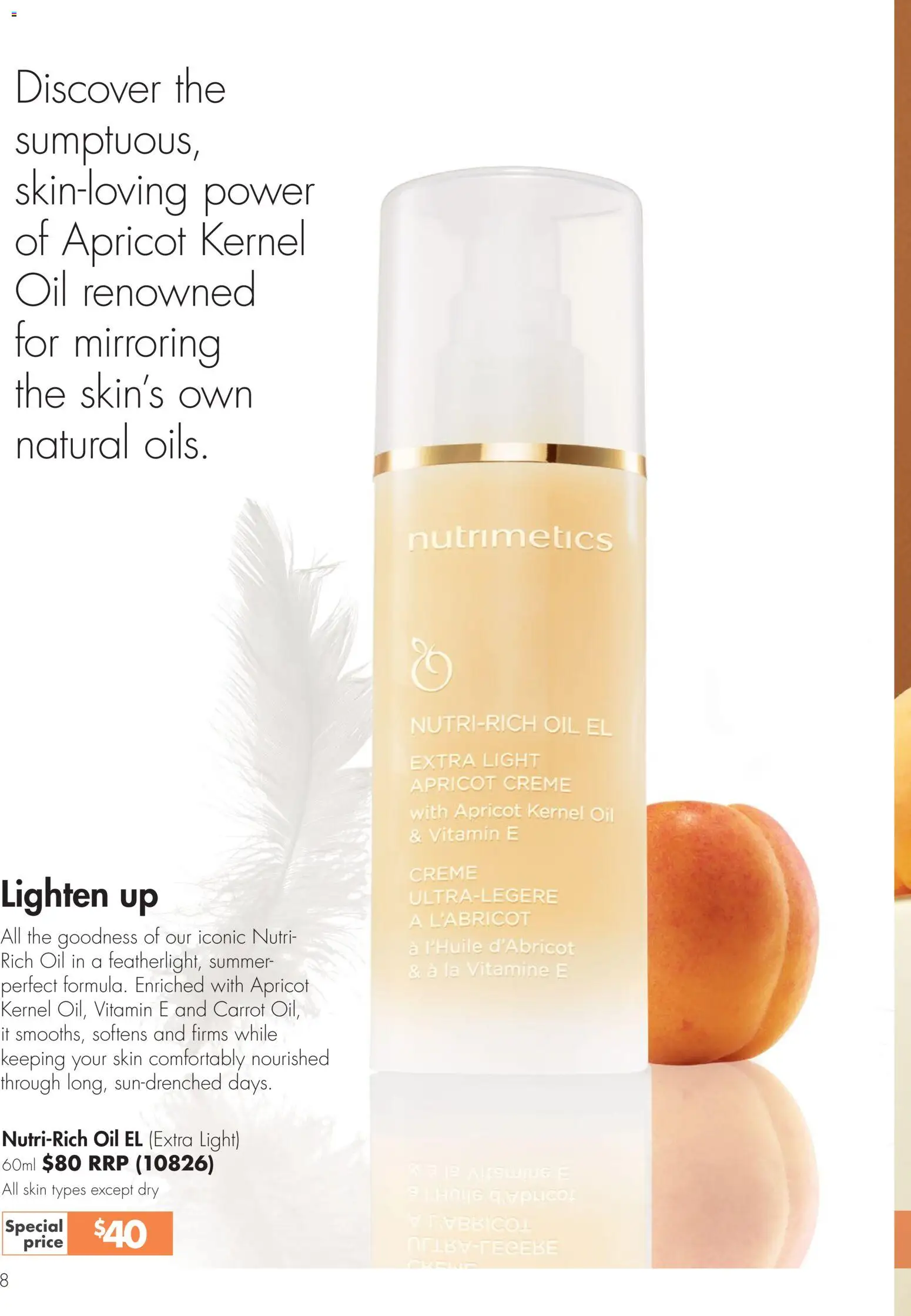 Nutrimetics catalogue - valid from 26.01.2026 | Page: 8 | Products: Light, Oil, Vitamin