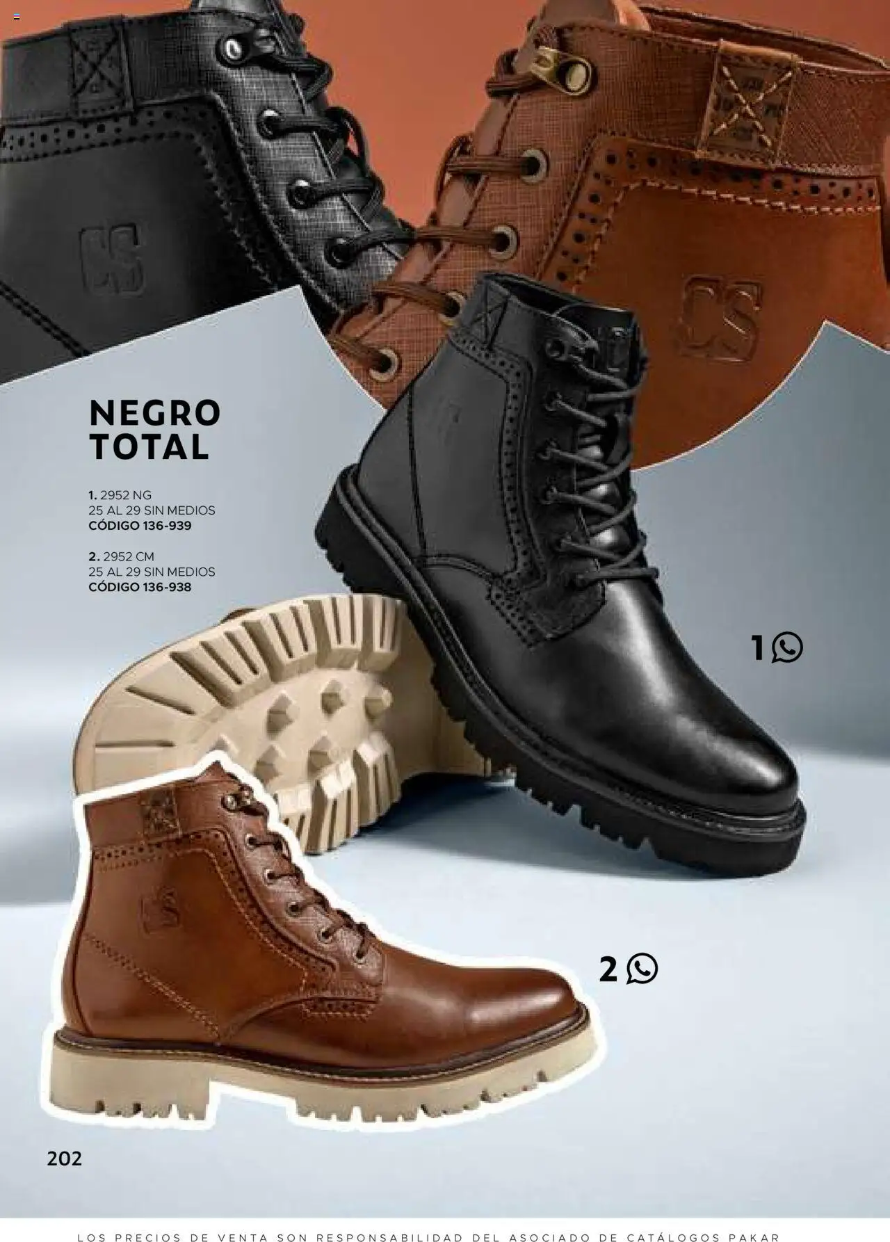 Nuevas ofertas de SC Pakar válidas en toda la República Mexicana desde el 24.07.2025. ¡Encuentra las mejores ofertas en SC Pakar - Catálogo Hombre otoño / invierno! | Página: 202