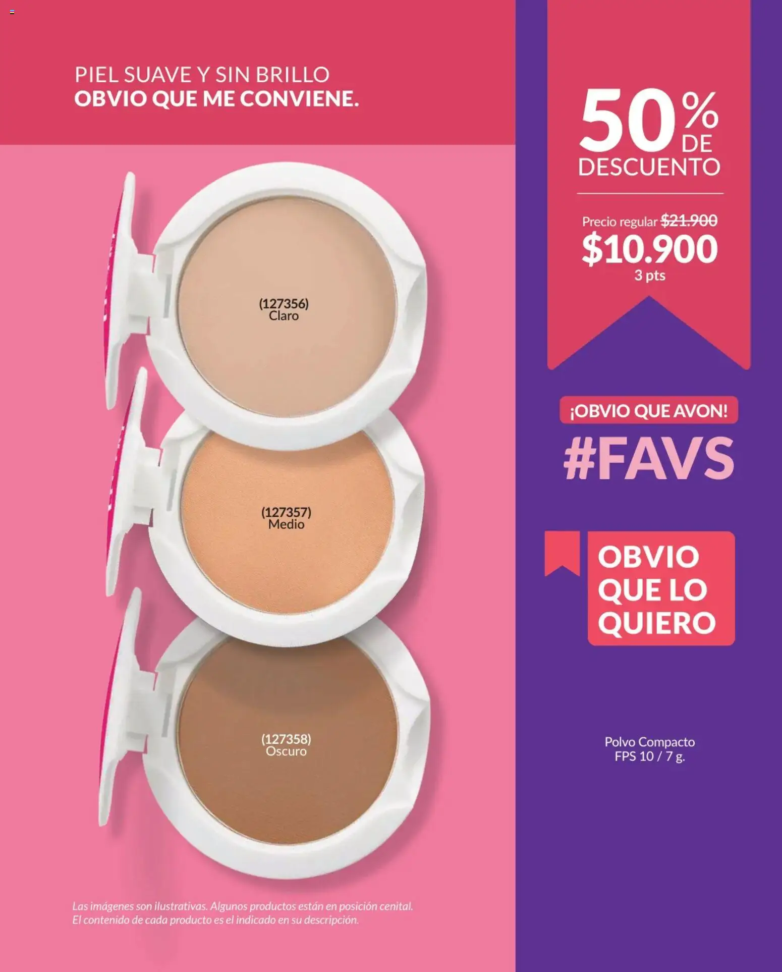 Avon revista - valida desde el 02.01.2026 | Página: 15 | Productos: Polvo compacto, Brillo, Polvo