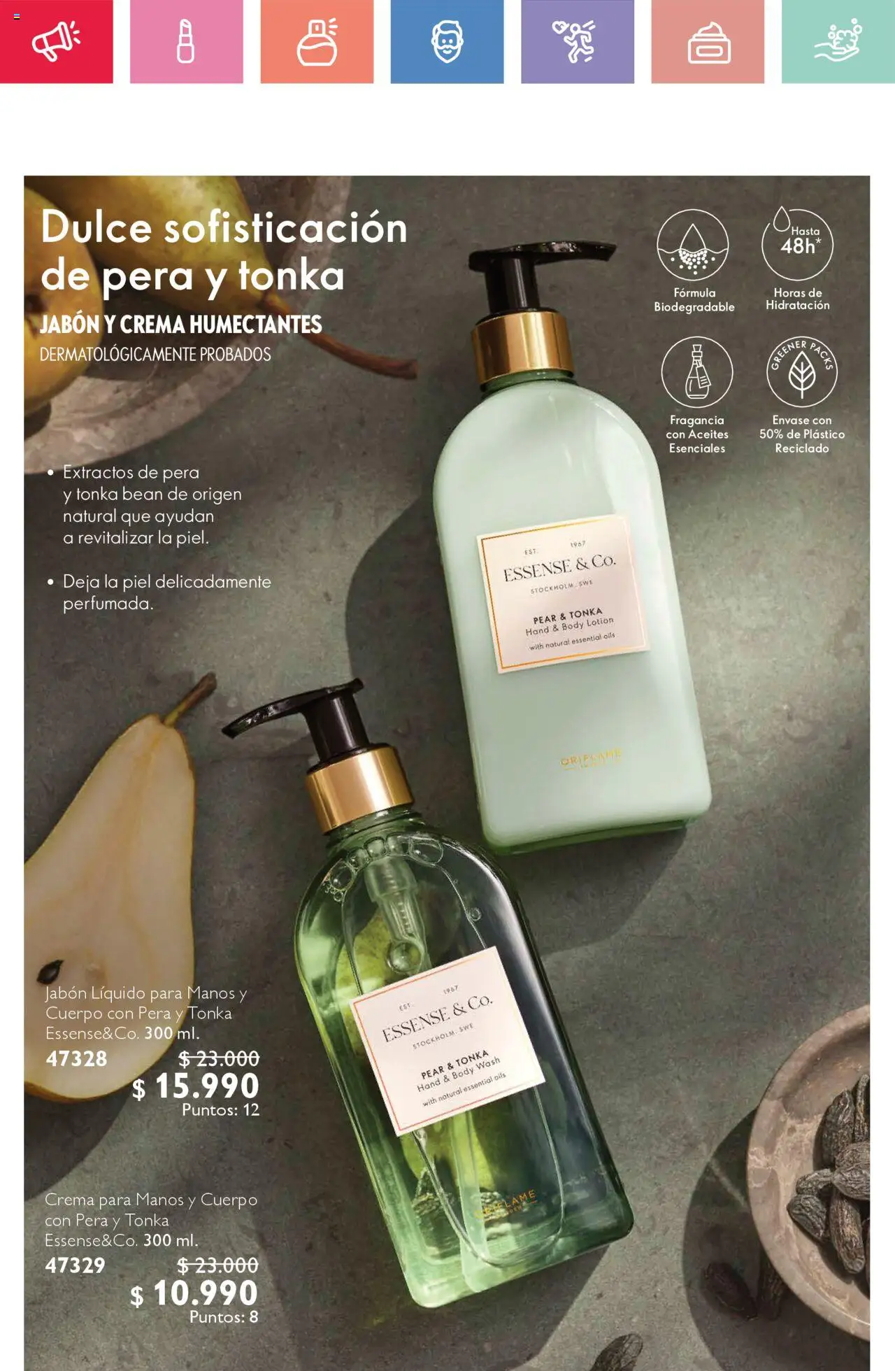Oriflame catálogo │ válido desde el 23.08.2025 | Página: 112 | Productos: Body, Fragancia, Jabón líquido, Crema