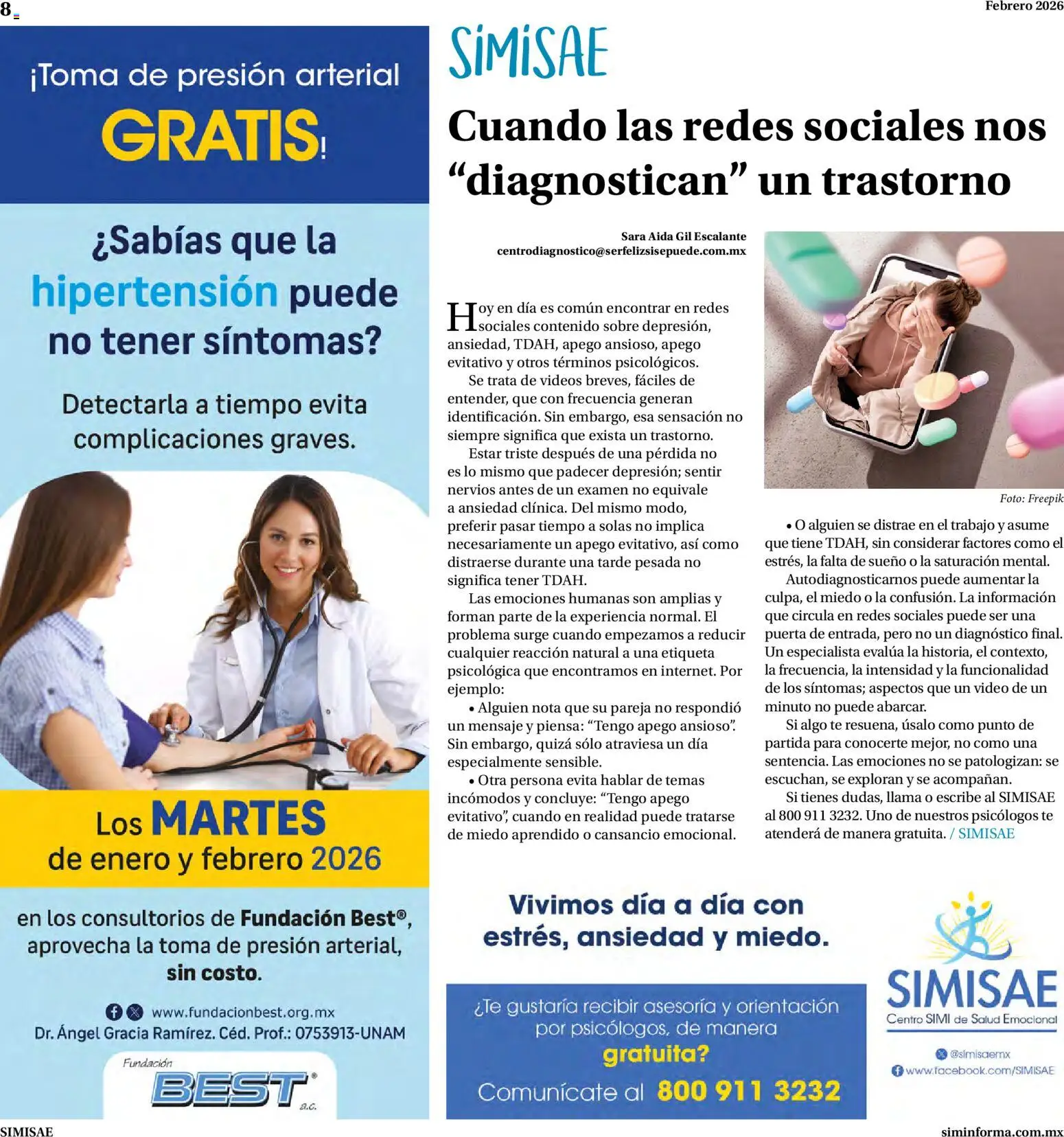 Nuevas ofertas de Farmacias Similares válidas en toda la República Mexicana desde el 01.02.2026. ¡Encuentra las mejores ofertas en Farmacias Similares catálogo! | Página: 8 | Productos: Té, Video, Sobre