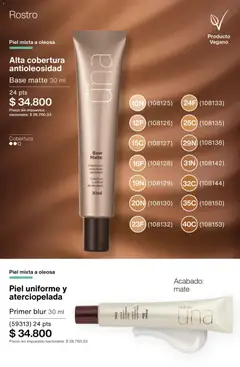 Vista previa Catálogo Natura Ciclo 3 válido desde el 09.02.2026 | Página: 102 | Productos: Mate, Tintura