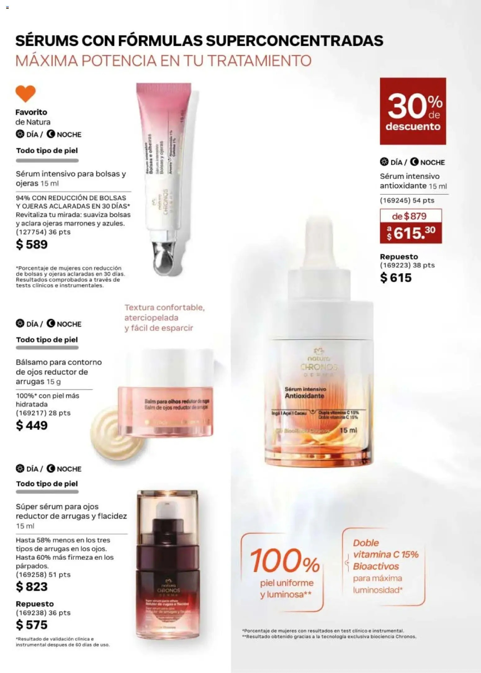 Nuevas ofertas de Natura válidas en toda la República Mexicana desde el 08.05.2026. ¡Encuentra las mejores ofertas en Natura campaña 8 2026! | Página: 93 | Productos: Serum, Contorno, Bálsamo