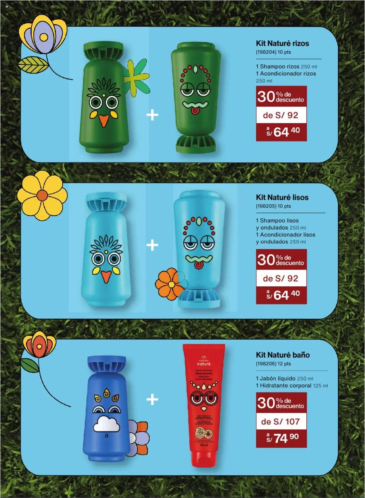 Catálogo Natura válido desde 24.05.2025 | Página: 145 | Productos: Shampoo, Acondicionador, Jabón, Baño