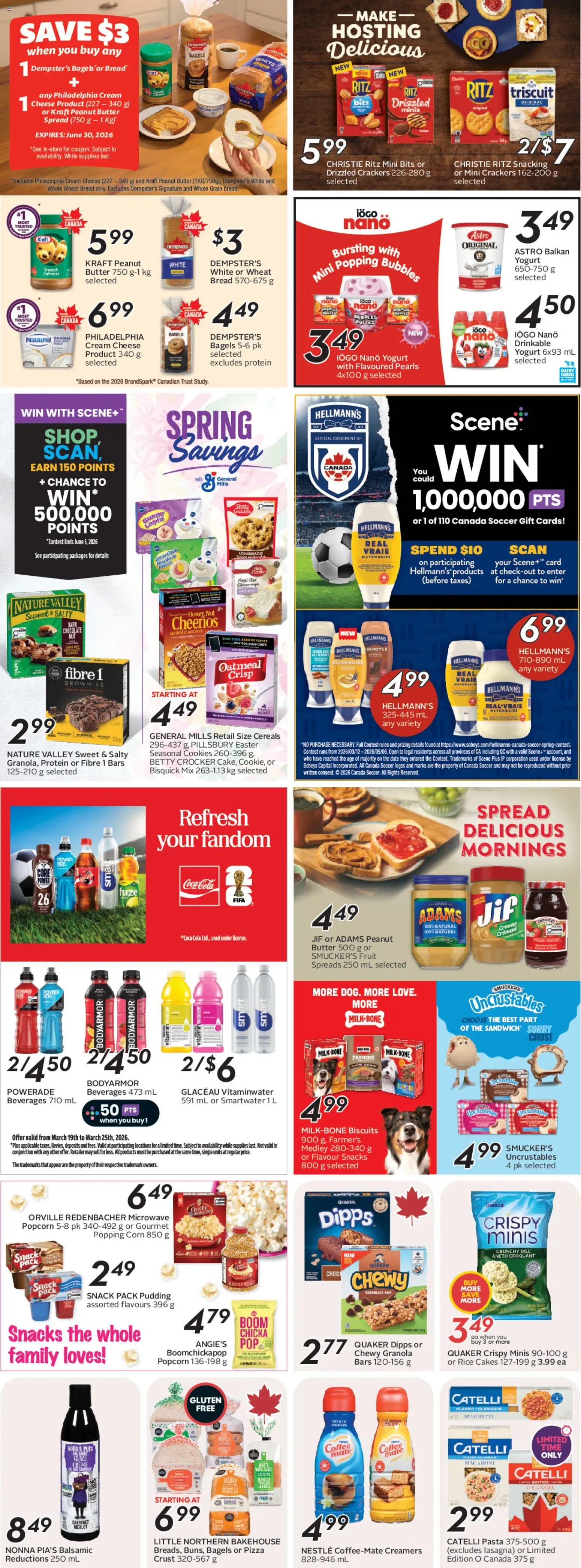 Safeway weekly flyer - MB flyer valid from 19.03.2026 | Page: 22 | Products: Cereals, Cream, Coffee, Pizza