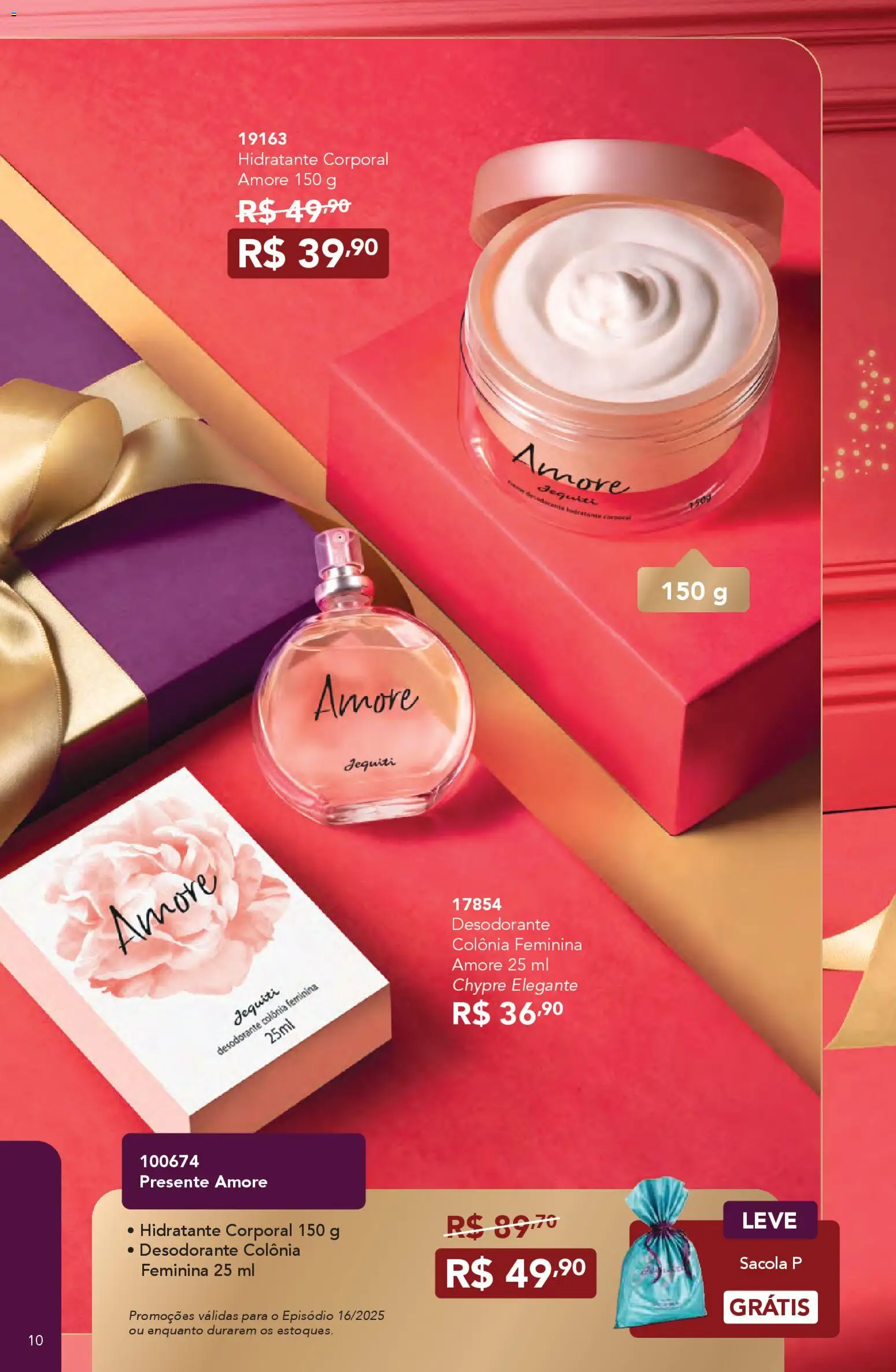 Jequiti Folheto - válido de 11.11.2025 | Página: 10 | Produtos: Hidratante corporal, Desodorante