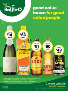 Preview of The Bottle-O Catalogue BUNDABERG - valid from 27.10.2025