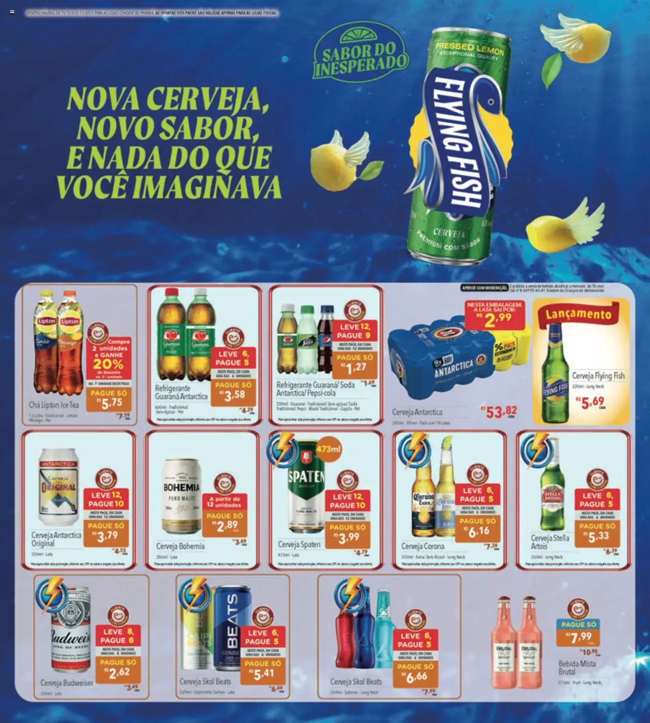 Supermercados Condor Folheto - válido de 15.10.2025 | Página: 23 | Produtos: Chá, Soda, Açúcar, Refrigerante