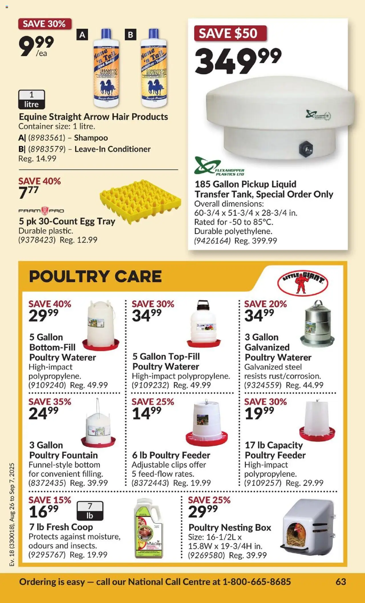 Princess Auto flyer valid from 26.08.2025 | Page: 69 | Products: Shampoo, Conditioner, Box